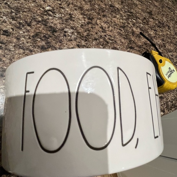 RAE DUNN Pet Dog Cat Food Bowl FOOD, Eh? - Picture 7 of 9